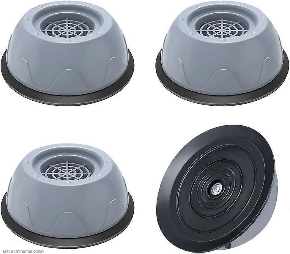 Washing Machine Stopper Gray Black Non-Slip Plastic