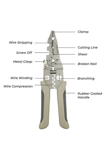 Multifunctional Wire Stripper for Home & Workshop