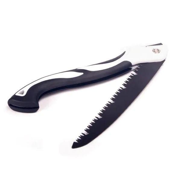 Ergonomic Black Garden Saw with Iron Blade