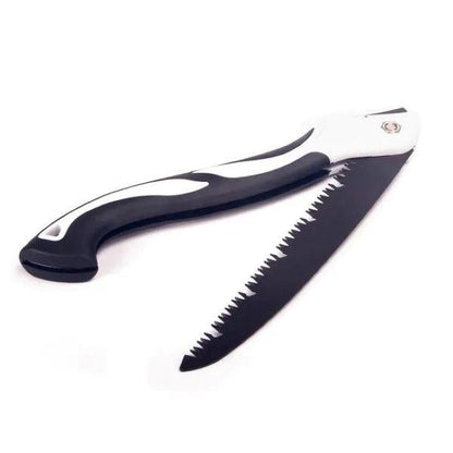 Ergonomic Black Garden Saw with Iron Blade