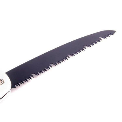 Ergonomic Black Garden Saw with Iron Blade