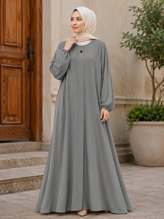 Georgette Plain Maxi Abaya