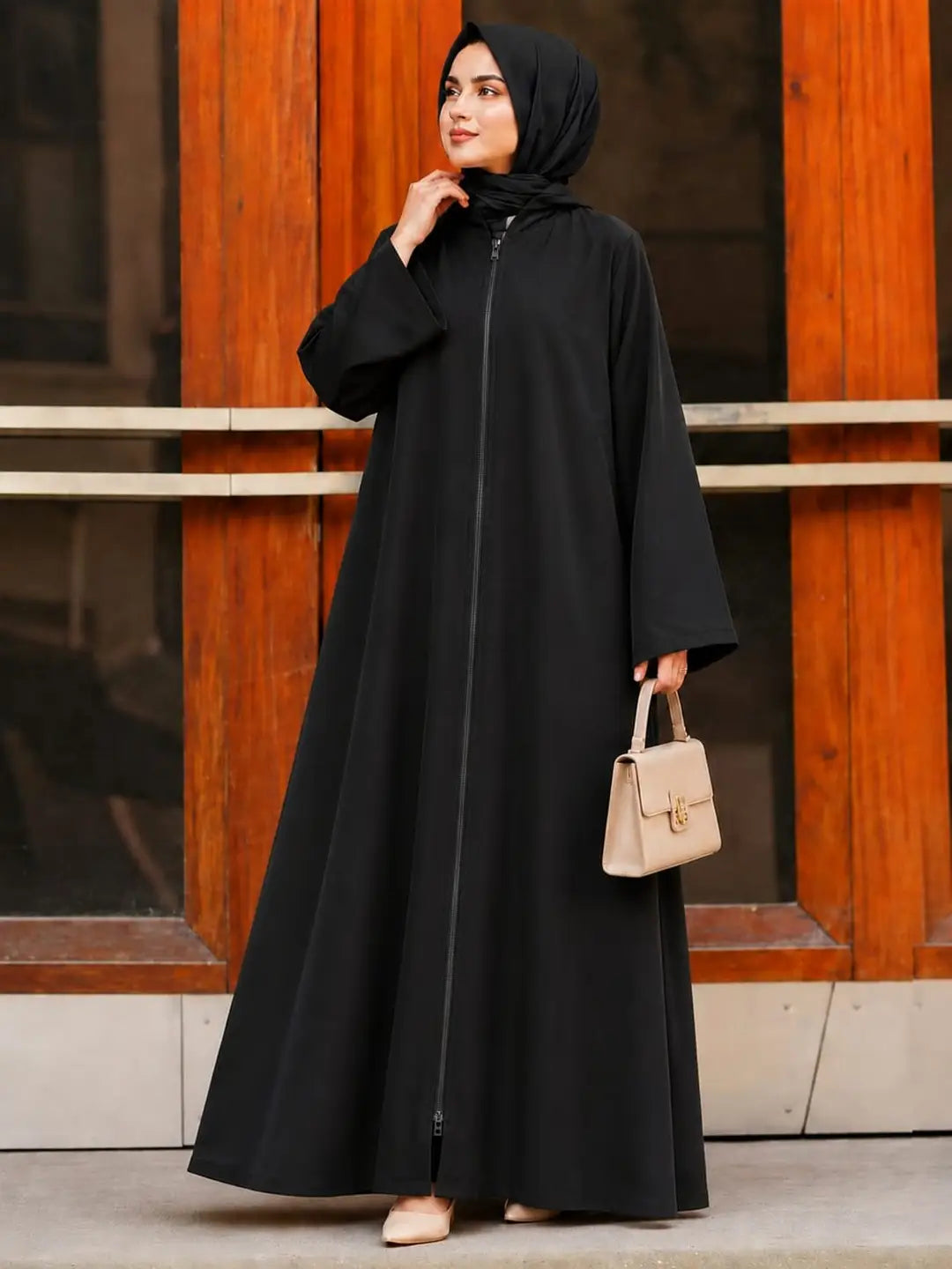 Nida Plain Full Abaya