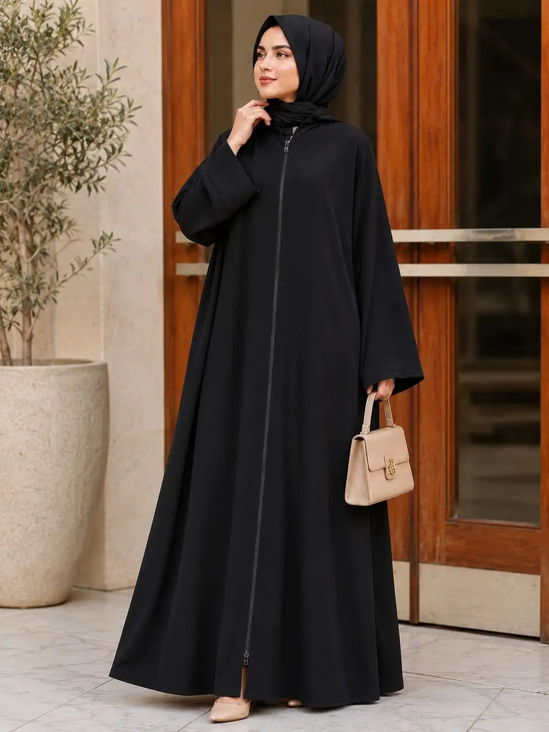 Nida Plain Full Abaya