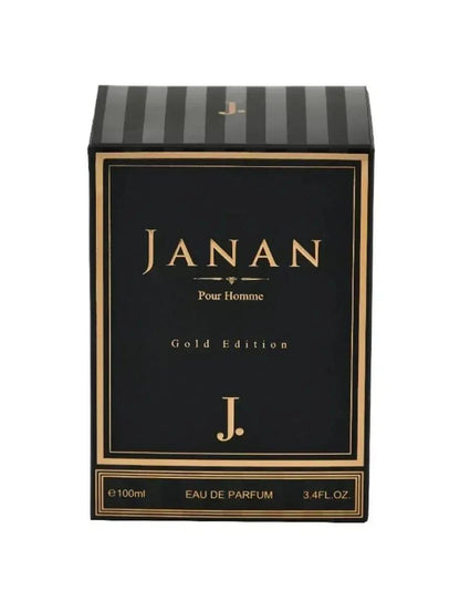 Janan Gold Edition Perfume for Men 100ml Black