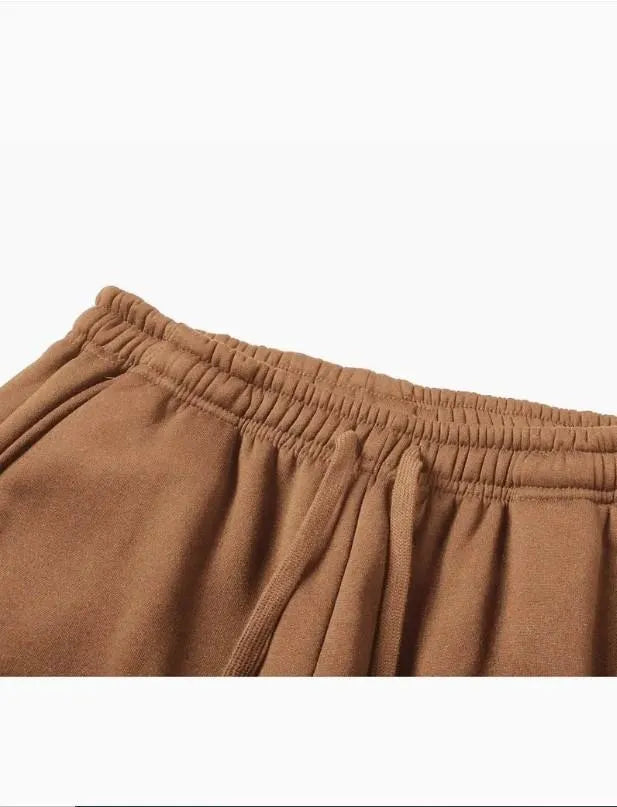 Men Brown Fleece Cargo Trouser Medium to XL
