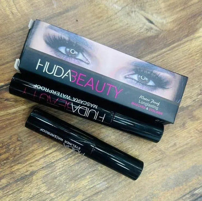 2 in 1 Waterproof Mascara & Eyeliner Black