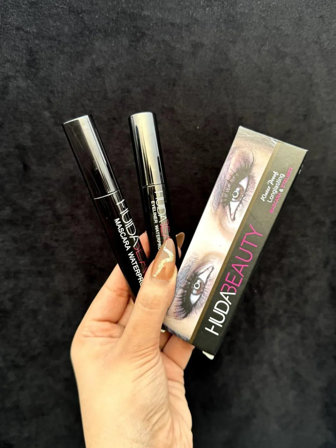 2 in 1 Waterproof Mascara & Eyeliner Black