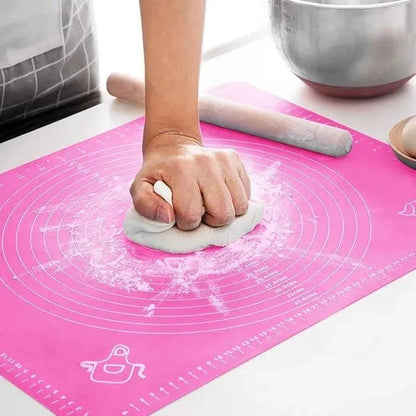 Large Size Silicon RotiMat Pastry Fondant DoughRolling Mat Silicone Surface