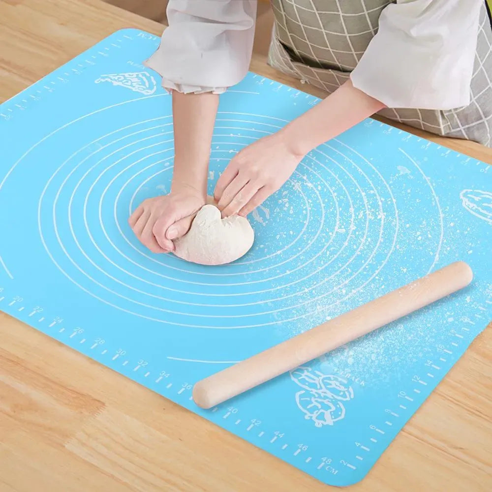 Large Size Silicon RotiMat Pastry Fondant DoughRolling Mat Silicone Surface