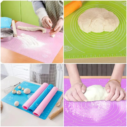 Large Size Silicon RotiMat Pastry Fondant DoughRolling Mat Silicone Surface