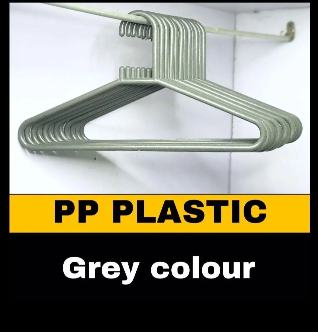 12 Large ABS Plastic Hangers for Clothes