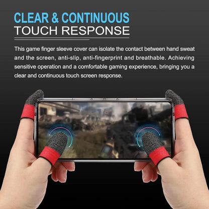 Gaming Finger Sleeves for PUBG Free Fire Anti Sweat Thumb Gloves Pack of 3