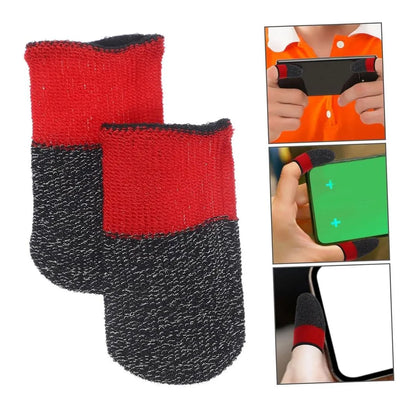 Gaming Finger Sleeves for PUBG Free Fire Anti Sweat Thumb Gloves Pack of 3