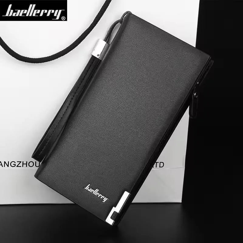 Men PU Leather Wallet 9 Card Slot Multicolor
