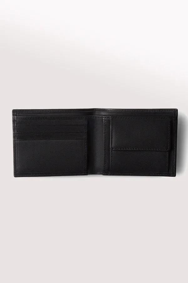 Brown Leather Wallet for Men with RFID Protection