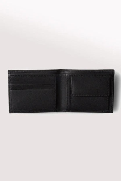 Brown Leather Wallet for Men with RFID Protection