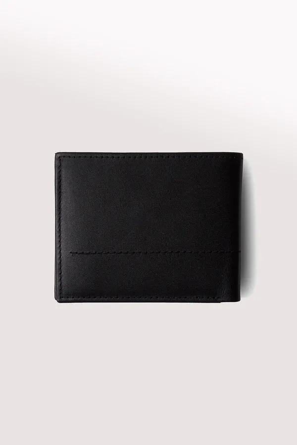 Brown Leather Wallet for Men with RFID Protection