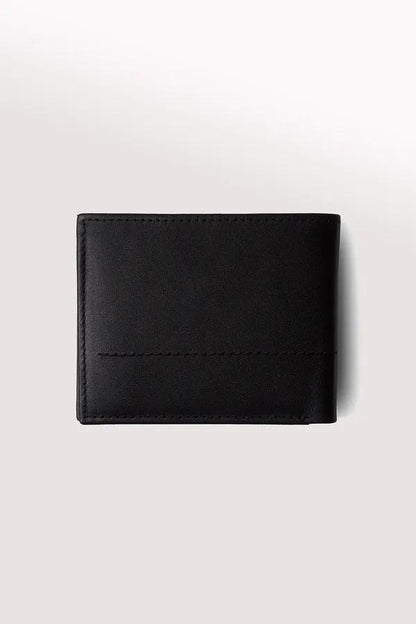 Brown Leather Wallet for Men with RFID Protection