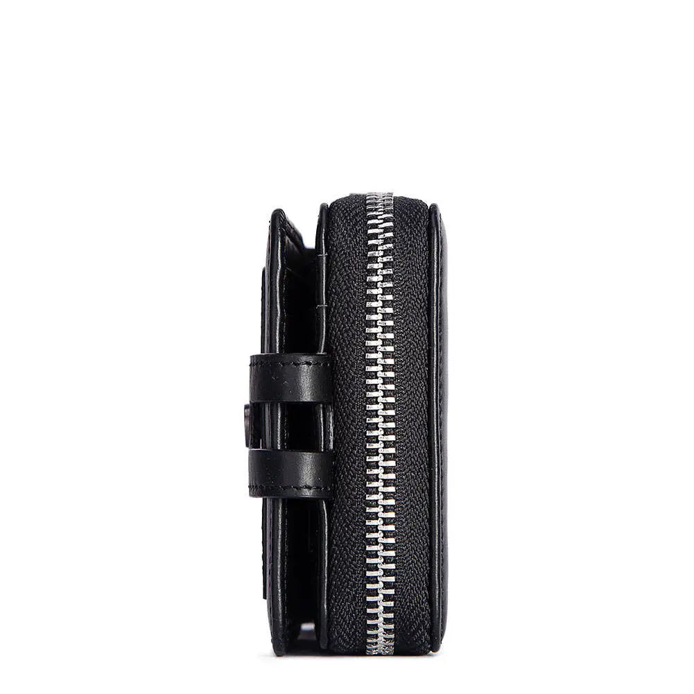 Men's Multi-Layer Folding Genuine Leather Wallet Stylish Card Holder Independent Cash Layer FangShui 10 Cards No Card Holder