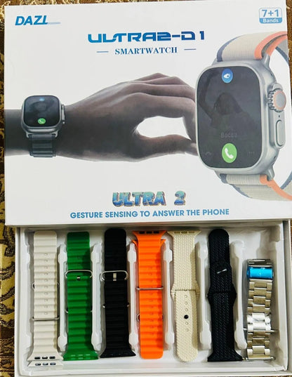 Ultra Smart Watch Bluetooth 5.1 Multicolor IP68