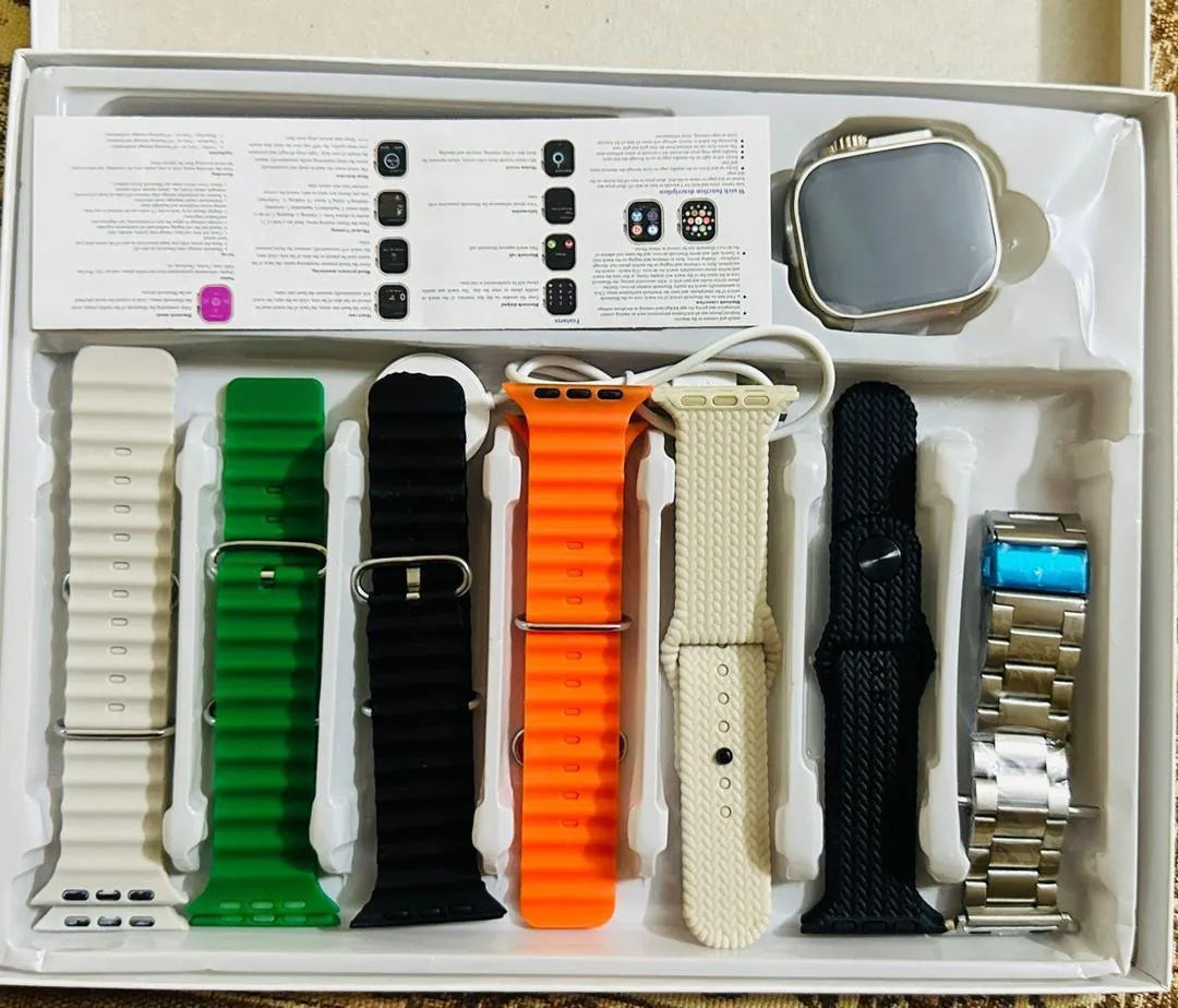 Ultra Smart Watch Bluetooth 5.1 Multicolor IP68
