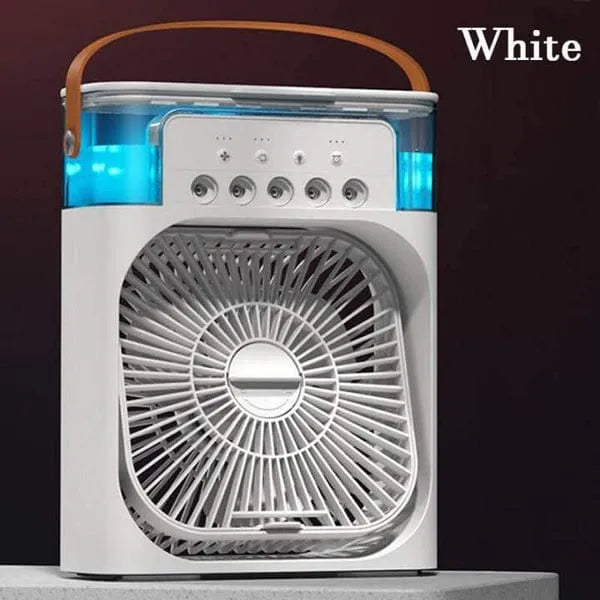 White Air Humidifier Fan 20W Portable