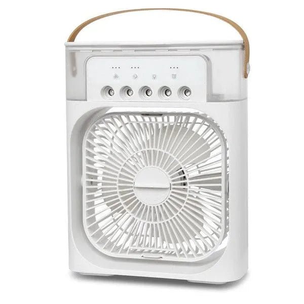 White Air Humidifier Fan 20W Portable