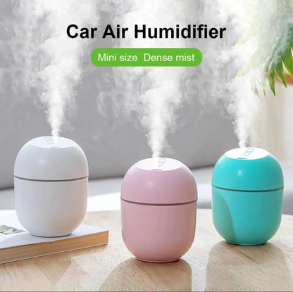 Mini Car Air Humidifier 220ml Auto Shut Off
