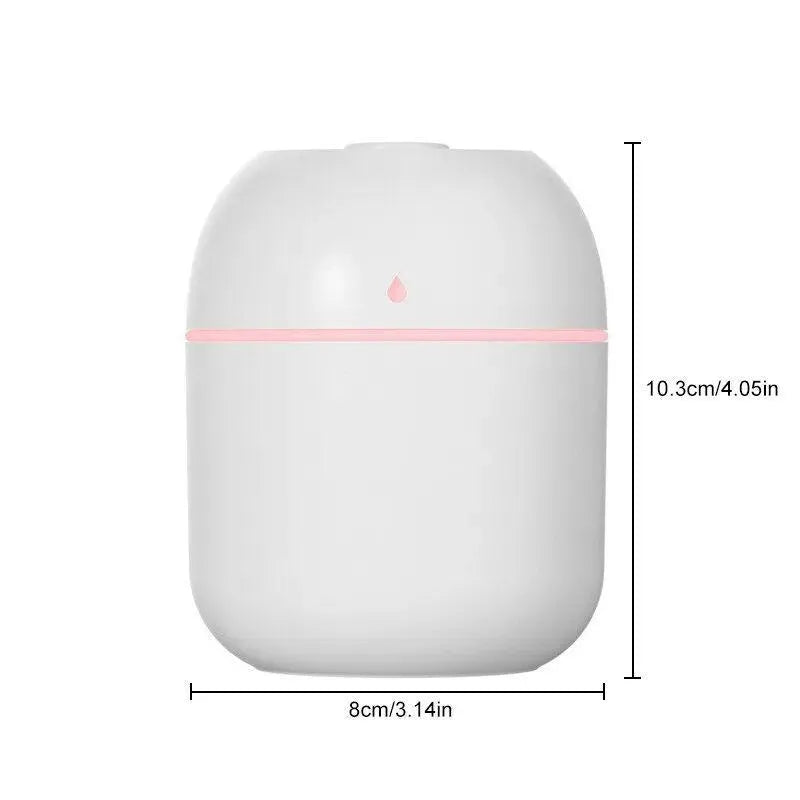 Mini Car Air Humidifier 220ml Auto Shut Off
