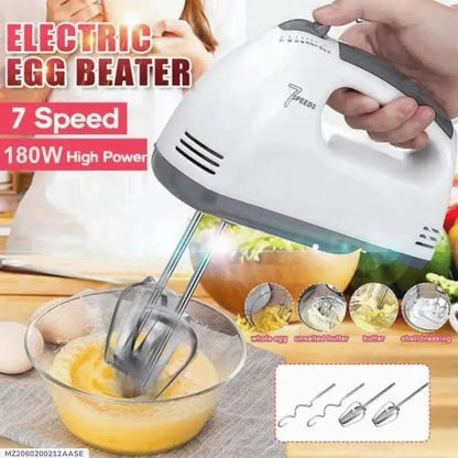 Easy Grip Stainless Steel Egg Beater - 1 Pc for Effortless Mixing