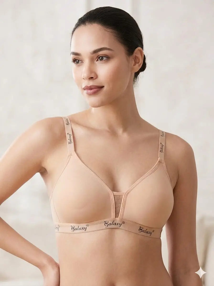Jersey Plain Padded Bra Imported Item Branded Soft Foam Bra