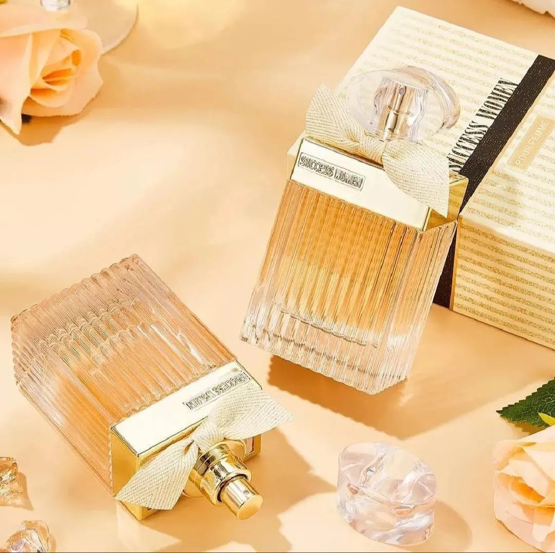 Sillion Success Women Perfume 100ml Long Lasting Yellow Glass Bottle