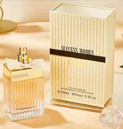 Sillion Success Women Perfume 100ml Long Lasting Yellow Glass Bottle