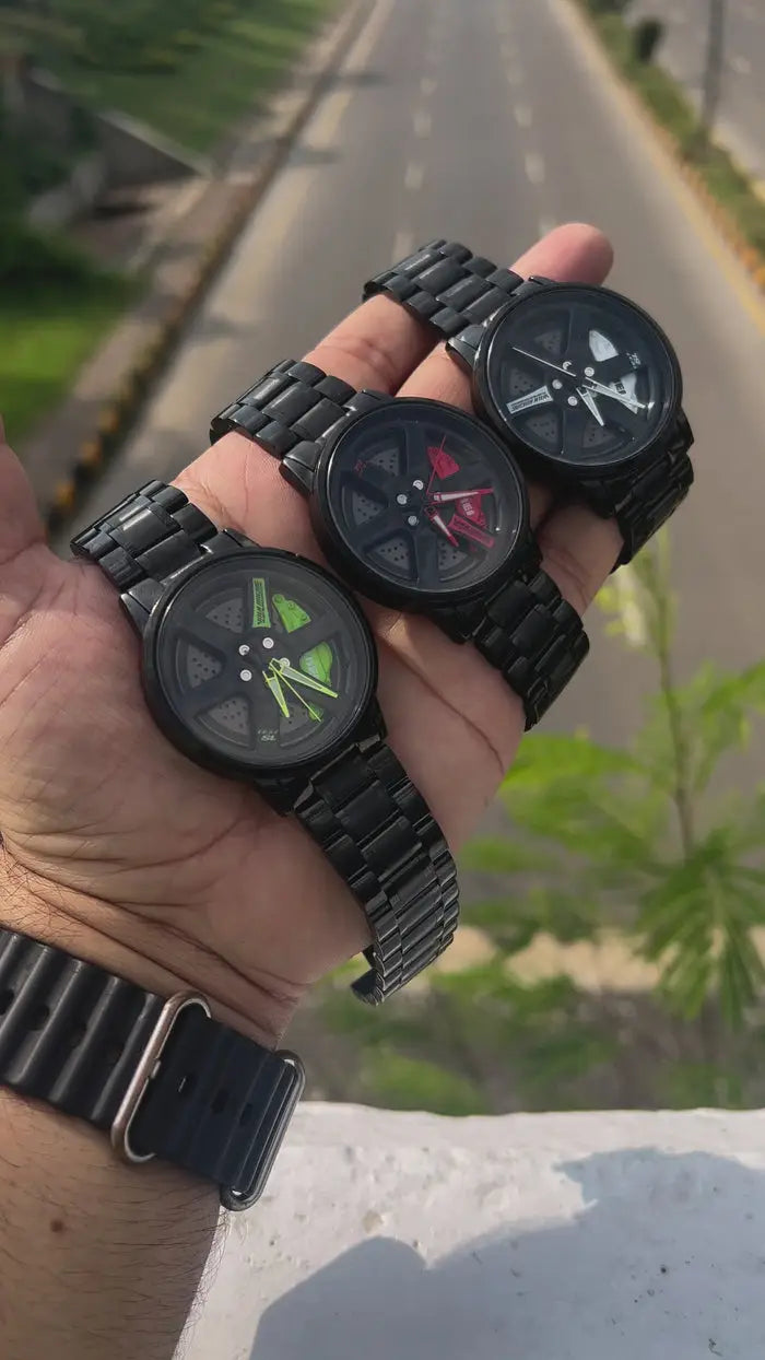 SKMEI 1787 Wheels Rolling Creative Watch.