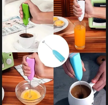 Electric Milk Frothier for Coffee, Matcher, Chocolate