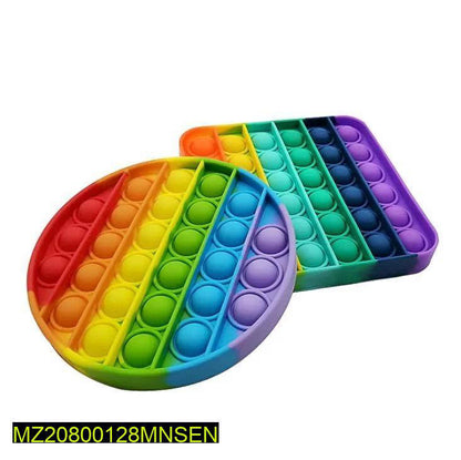 Rainbow Pop It Fidget Toy for Kids Stress Relief