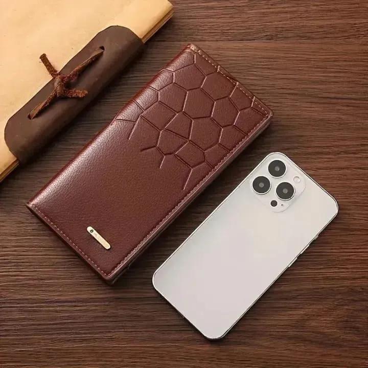 Men's Leather Wallet Bifold honey Design