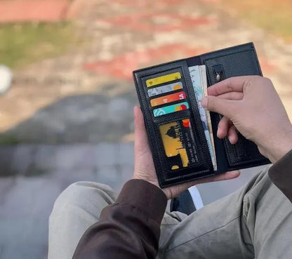 Men's Leather Wallet Bifold honey Design