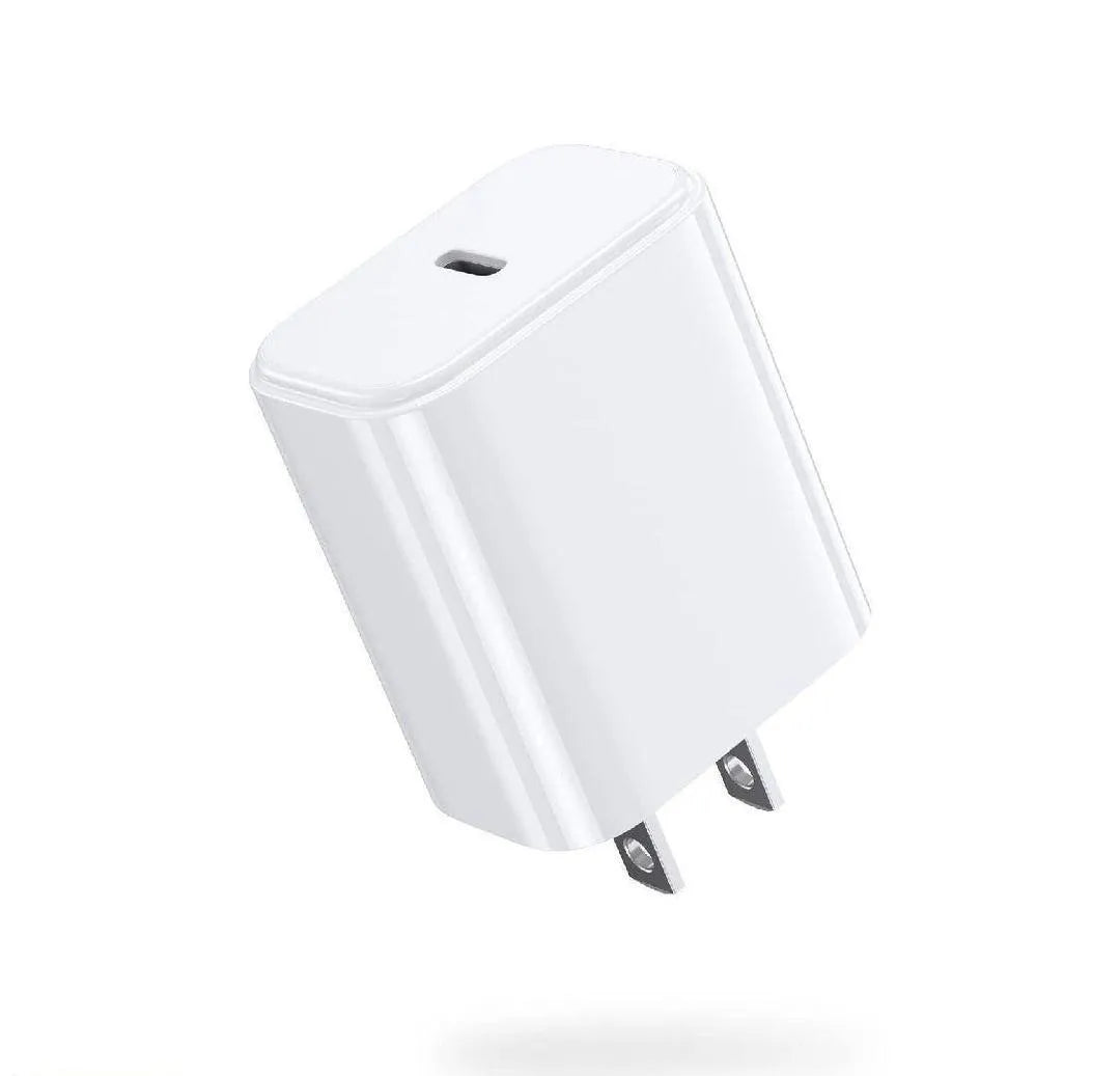 25W Mini Apple Charger White Compact