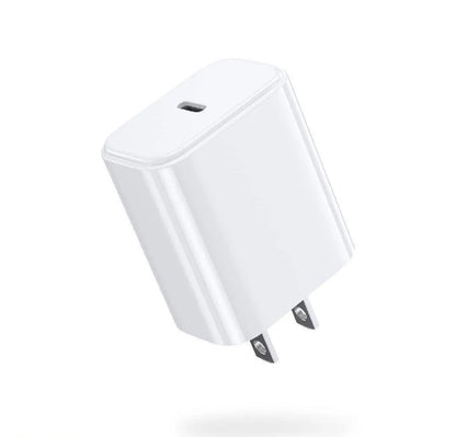 25W Mini Apple Charger White Compact