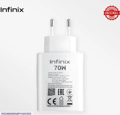 Infinix 70W Charger for Infinix Note 40 PRO