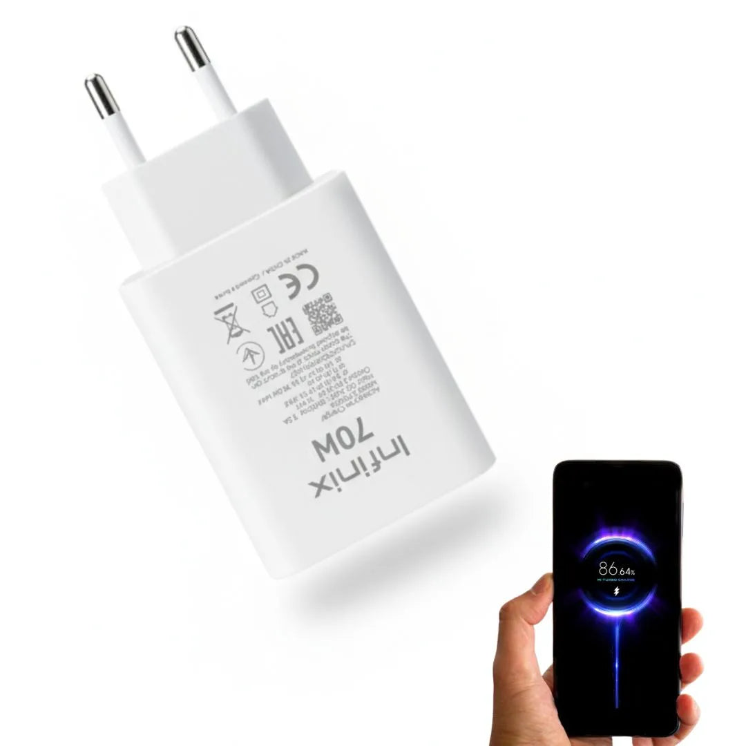 Infinix 70W Charger for Infinix Note 40 PRO