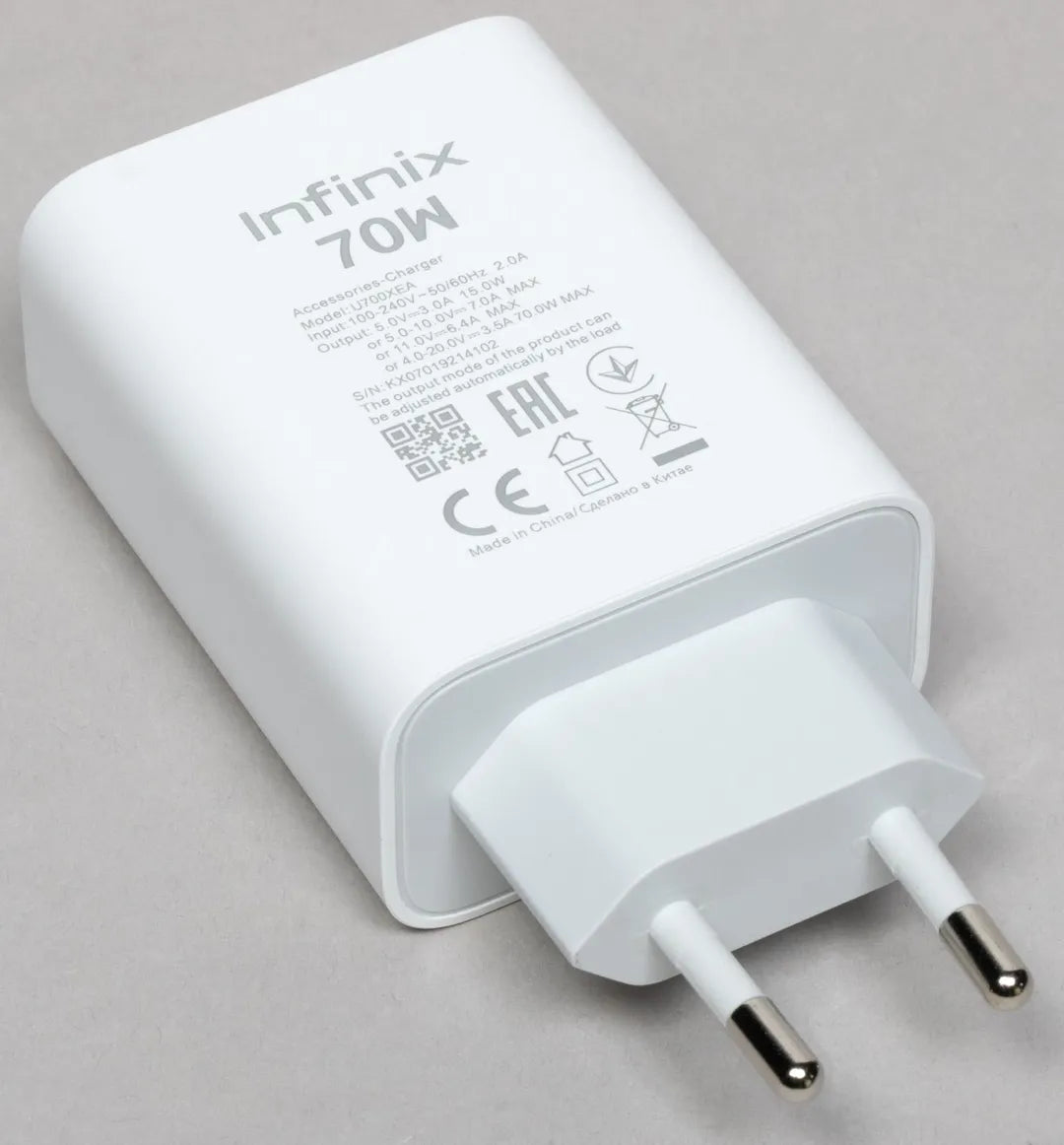 Infinix 70W Charger for Infinix Note 40 PRO