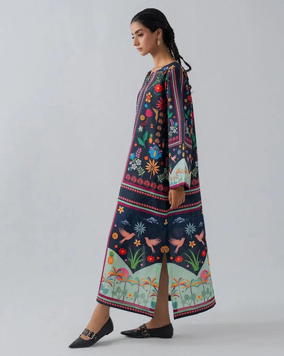 Stylish Women's Stitched Suit - Printed 2 Pcs Shirt and Trouser Set