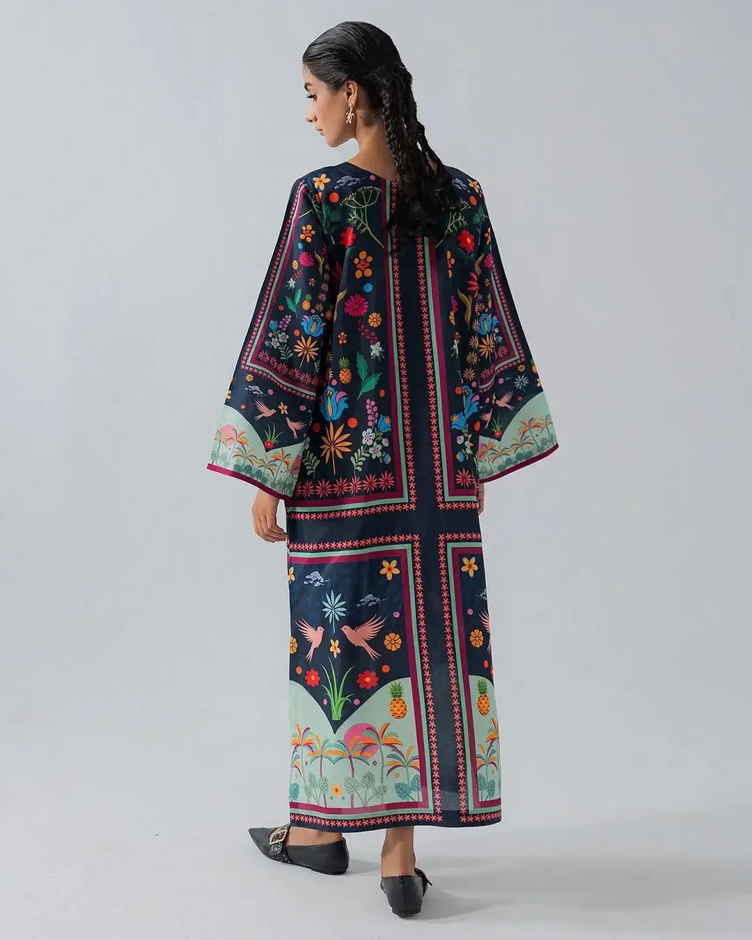 Stylish Women's Stitched Suit - Printed 2 Pcs Shirt and Trouser Set