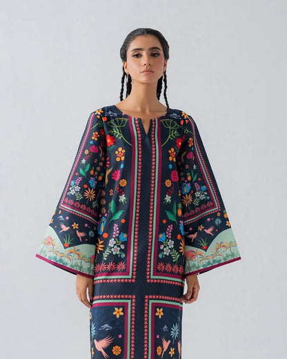 Stylish Women's Stitched Suit - Printed 2 Pcs Shirt and Trouser Set