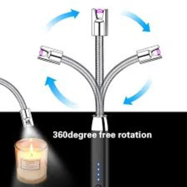 Rechargeable 360° Arc BBQ Lighter with LED