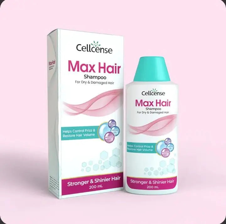 Cellcense Max Hair Shampoo(For Dry & Damaged Hair)