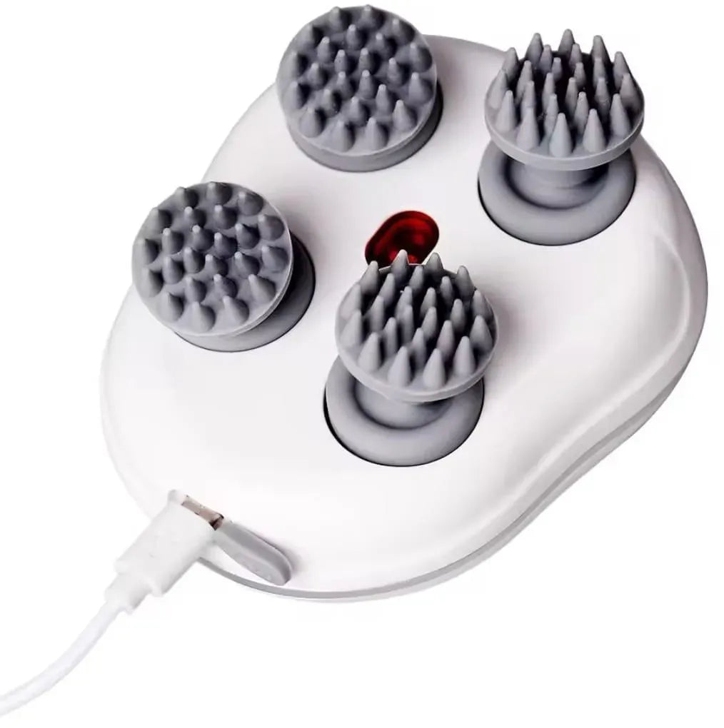 Rechargeable Mini Scalp Massager 30°C Heat 200g